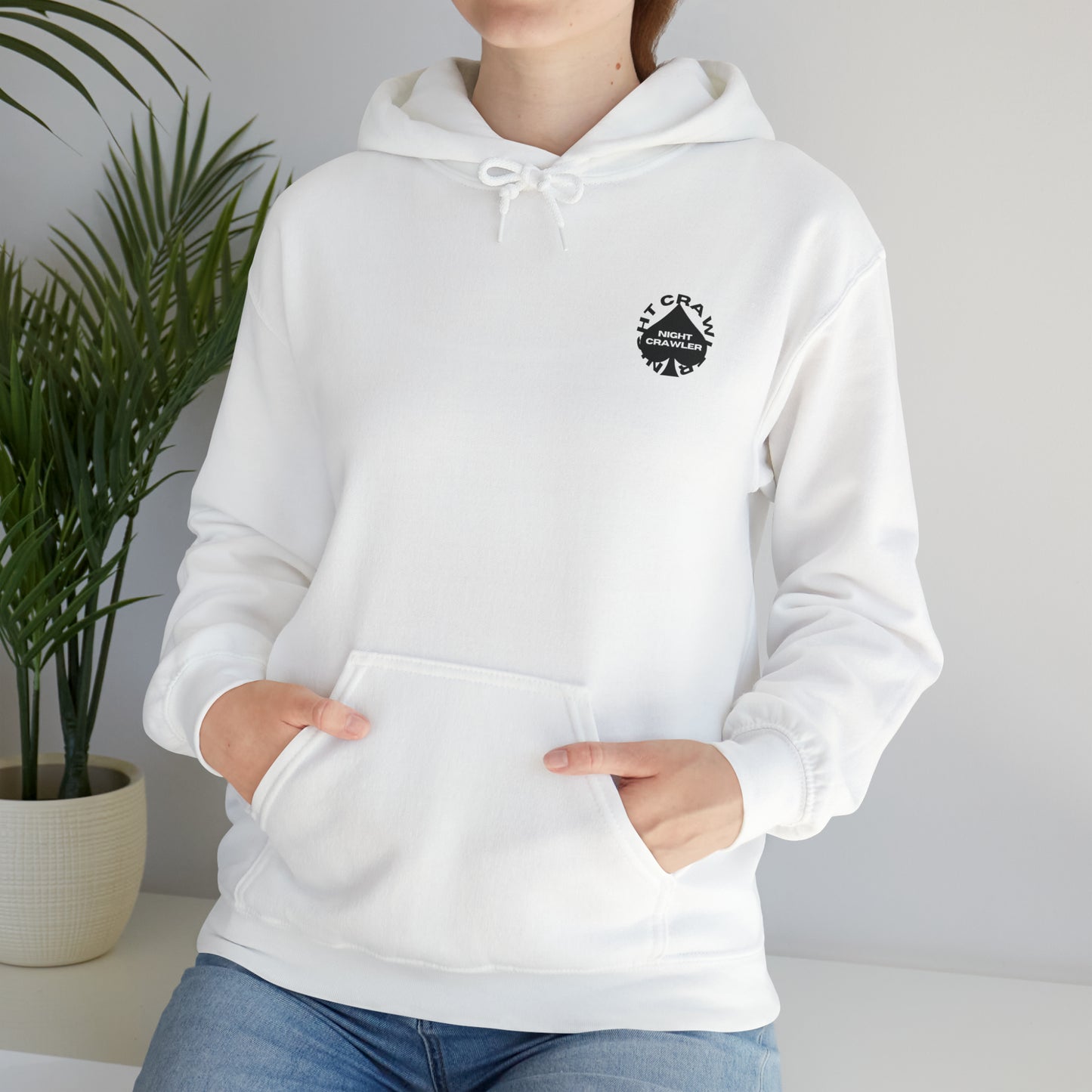 Cold Streets : hoodie (white)