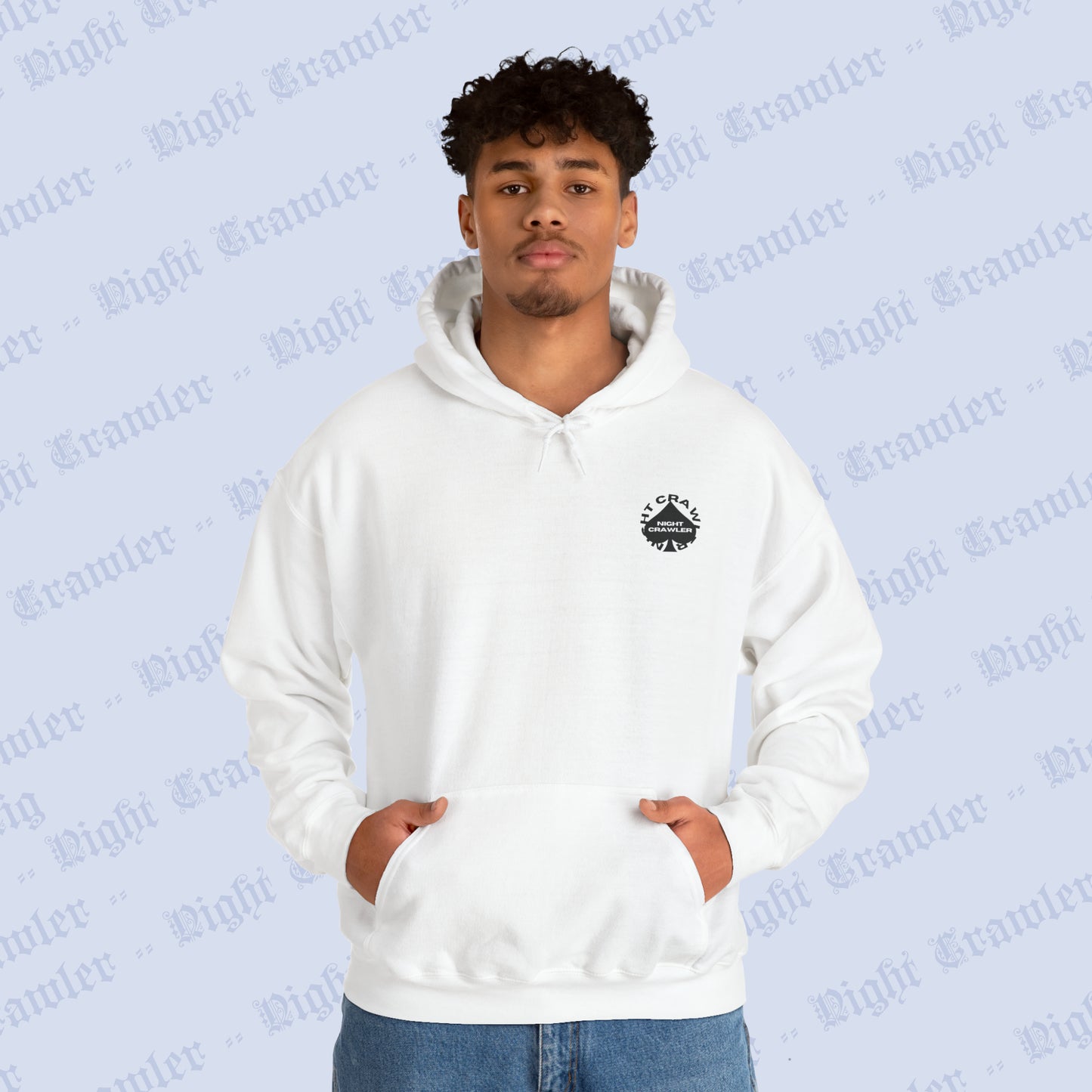 Cold Streets : hoodie (white)